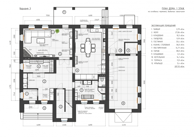 Проект ВК загородного дома