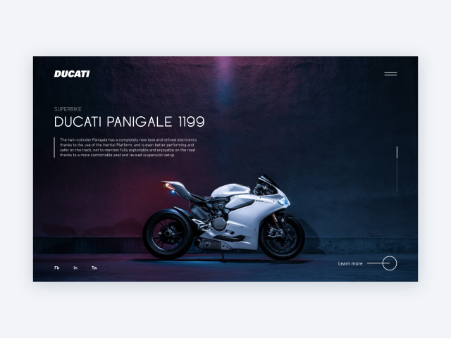 Ducati Concept Page