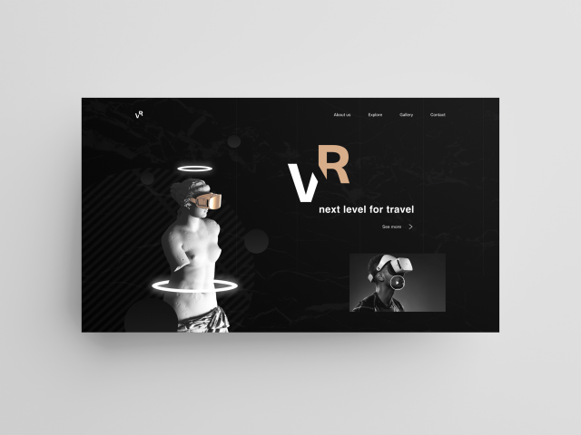 concept VR page