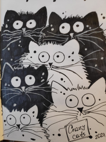 Последний рисунок Моники