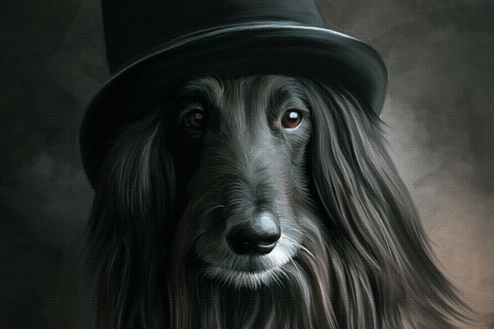 Richard (Gentleman dog) цифровая живопись