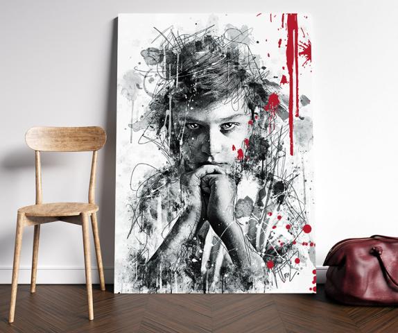 Чтец (Ink style art)