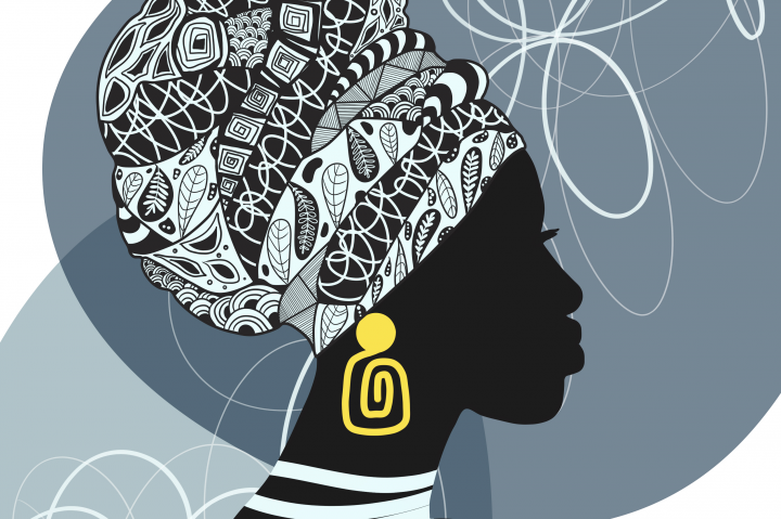 Afro zen art
