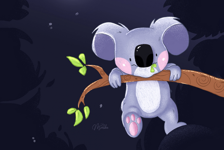 Коала 2 (цифровой рисунок)