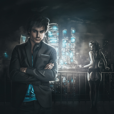 Damon Salvatore (Digital art)