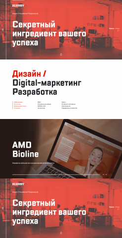 Bearrry - Дизайн Разработка Продвижение сайтов