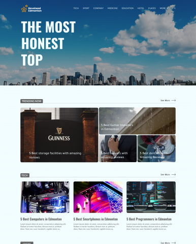 новостной сайт "5 лучших в Эдмонтоне"