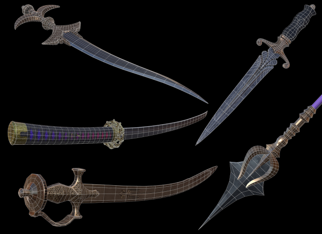 Оружие сетка