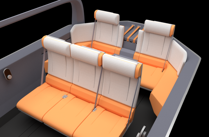 Интерьер семейного автомобиля