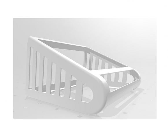 Pазработка модели рамы под оборудование с выводом под 3д печать