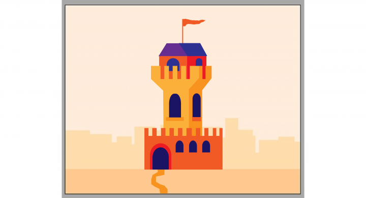 иллюстрация замка
