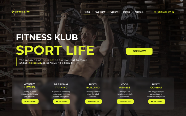 Sport life