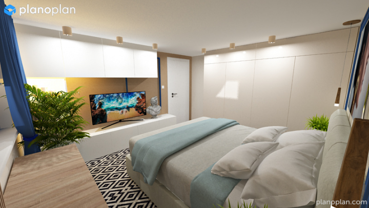 Рендер спальни 2