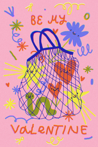 Открытка «С днём Св. Валентина»