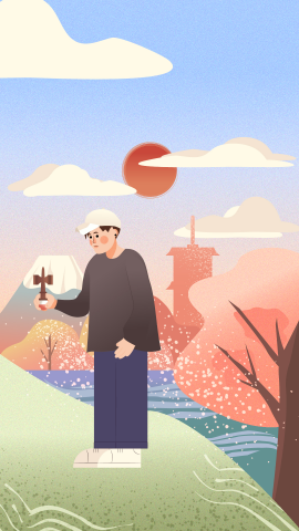 Персонажная иллюстрация