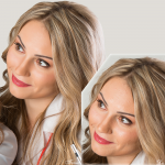 ретушь девушки