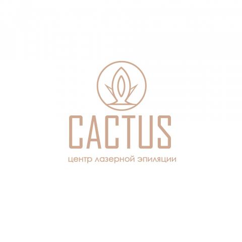 Логотип центра лазерной эпиляции Cactus