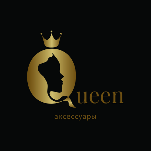 Логотип для магазина аксессуаров Queen