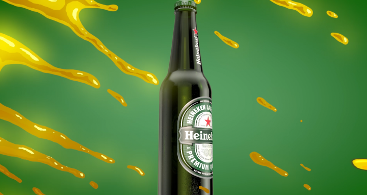Видеоролик для пивной компании "HEINEKEN"