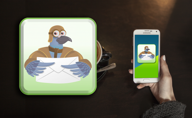 Почтовый голубь для мобильного приложения