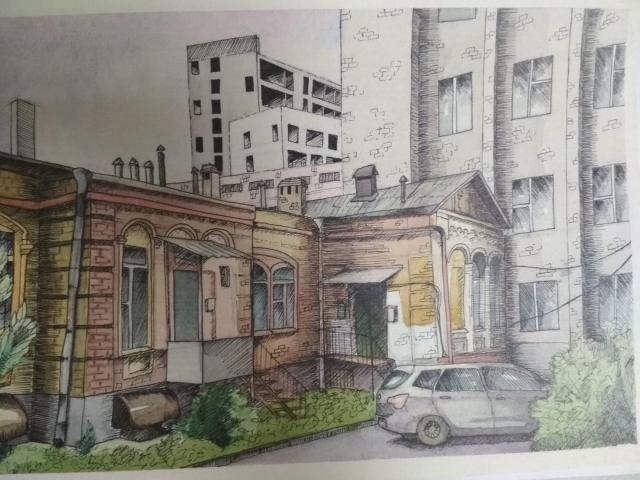 Этюд старого Ростова