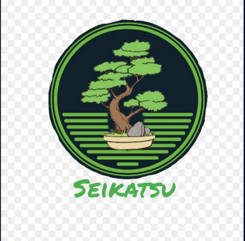 Логотип компании по производству деревьев Бонсай