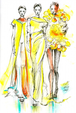 Fashion illustration