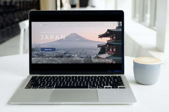 Landing page для сайта авторских туров