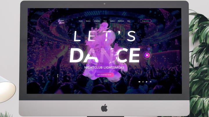 Let's Dance, сайт ночного клуба
