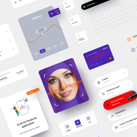 Мобильный UI kit для кошелька или финансовой платформы