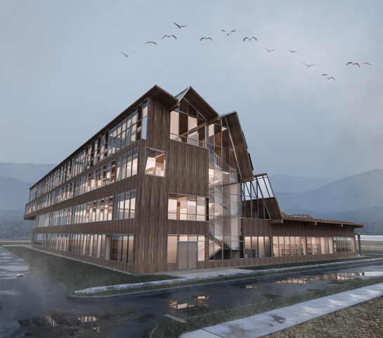 Конкурсная работа ARCHITECTURE AT ZERO 2020