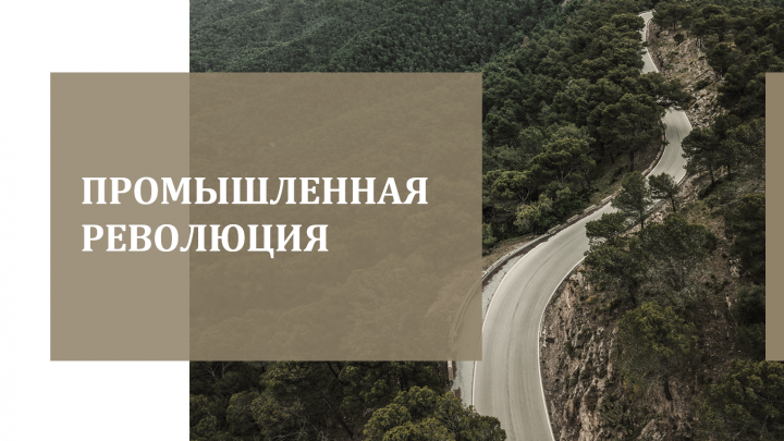 Промышленная  революция