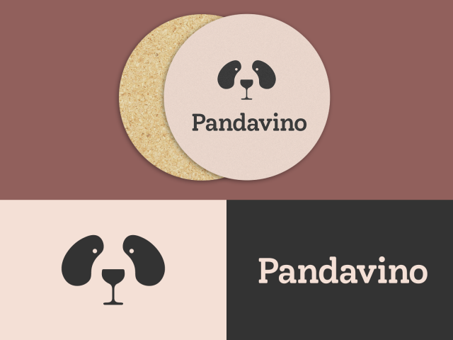 Pandavino | Логотип для Винотеки