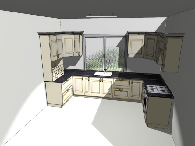 Эскиз кухни