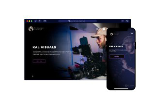 Дизайн сайта портфолио