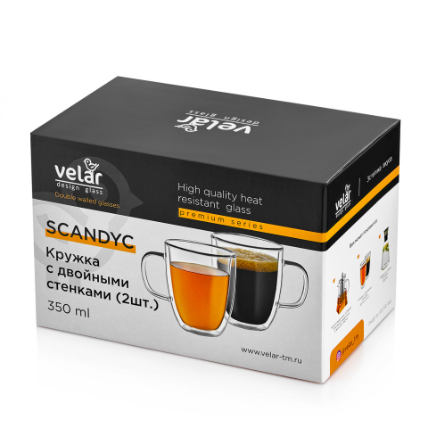 Дизайн упаковки посуды из стекла VELAR