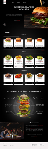 Restaurant Landing Page