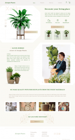 Plants shop
