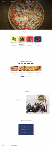 Дизайн сайта для магазина по продаже диванов