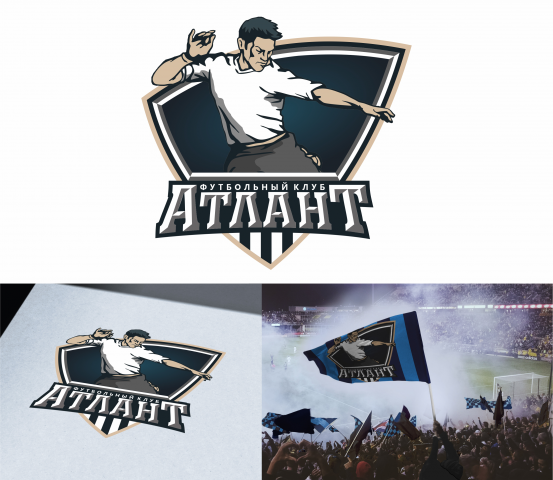 Логотип для школы по футболу