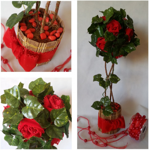 Предметы декора. Топиарий.