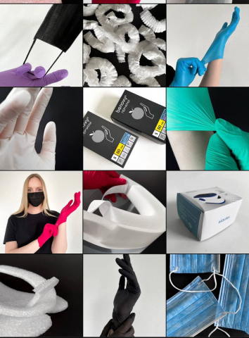 Визуал для магазина расходных материалов