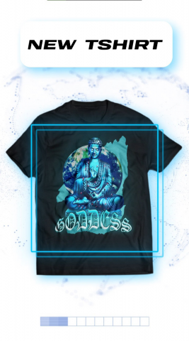 Сторис с мерчом музыканта