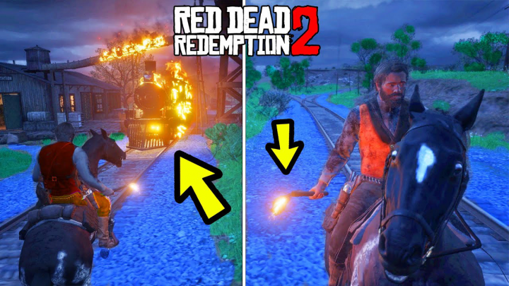 ВОЗМОЖНО ЛИ ОСТАНОВИТЬ ПОЕЗД В RDR 2? НЕВЕРОЯТНЫЙ РЕЗУЛЬТАТ! Экс