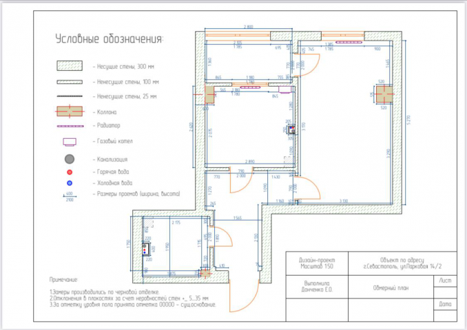 Эскизные чертежи в ArchiCad
