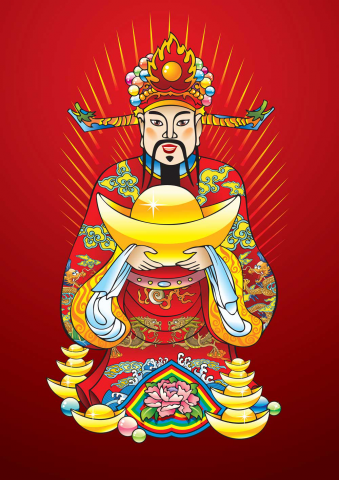 Chinese God of wealth