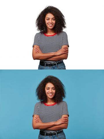 Обтравка сложного изображения