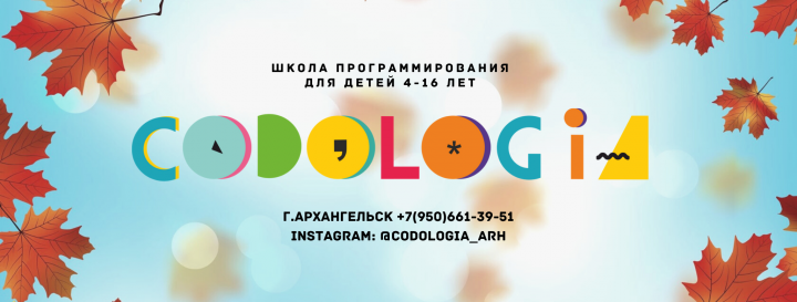 Тематическая обложка для школы кодинга