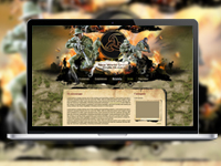 Сайт команды по страйкболу "New World Order. Trolls Division"