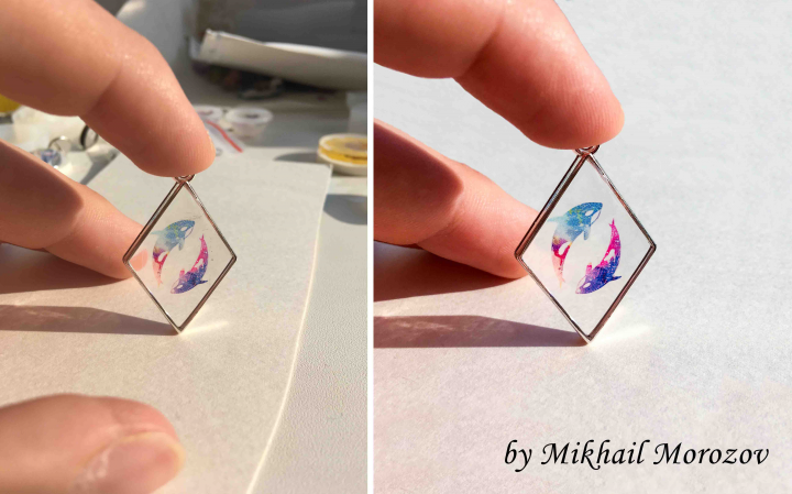 Очищен фон, убраны дифекты